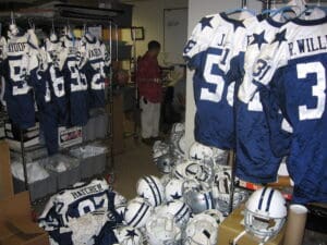 Dallas Cowboys Game Used Gear