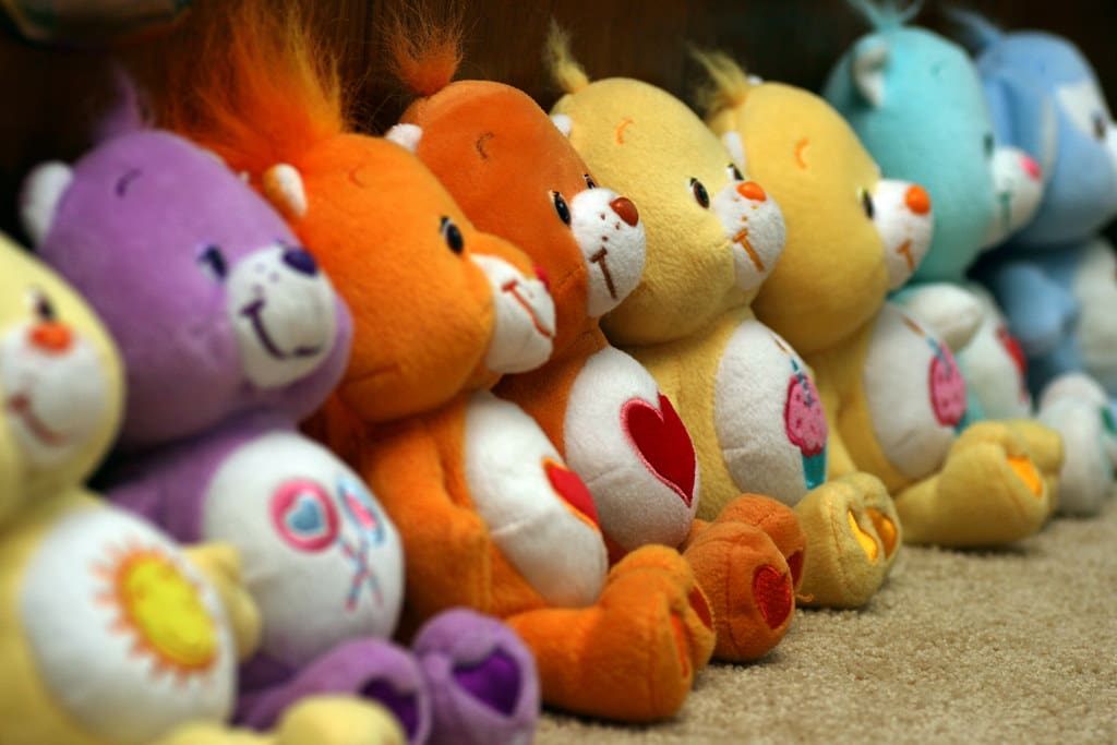 Care Bears line up