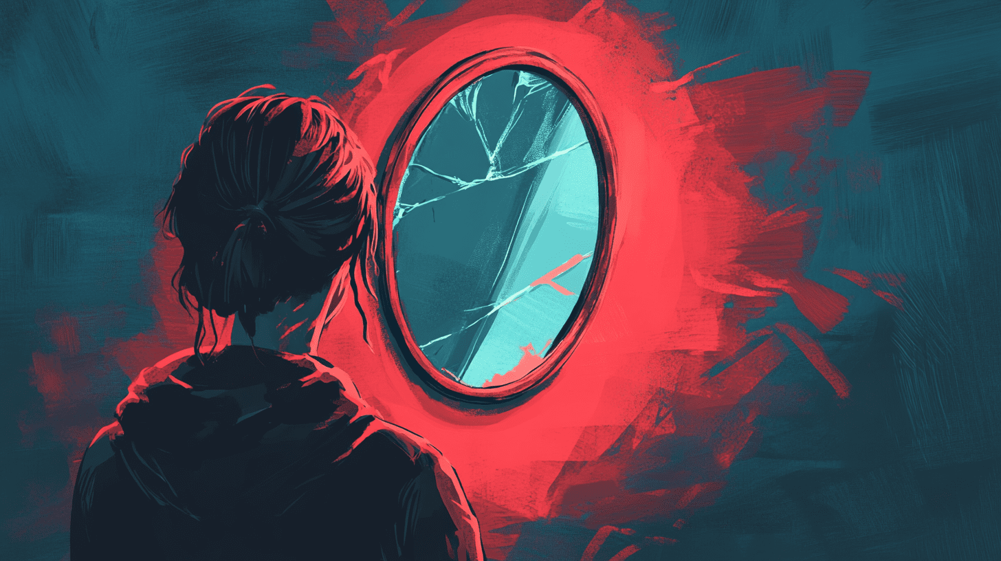 Bad luck, broken mirror