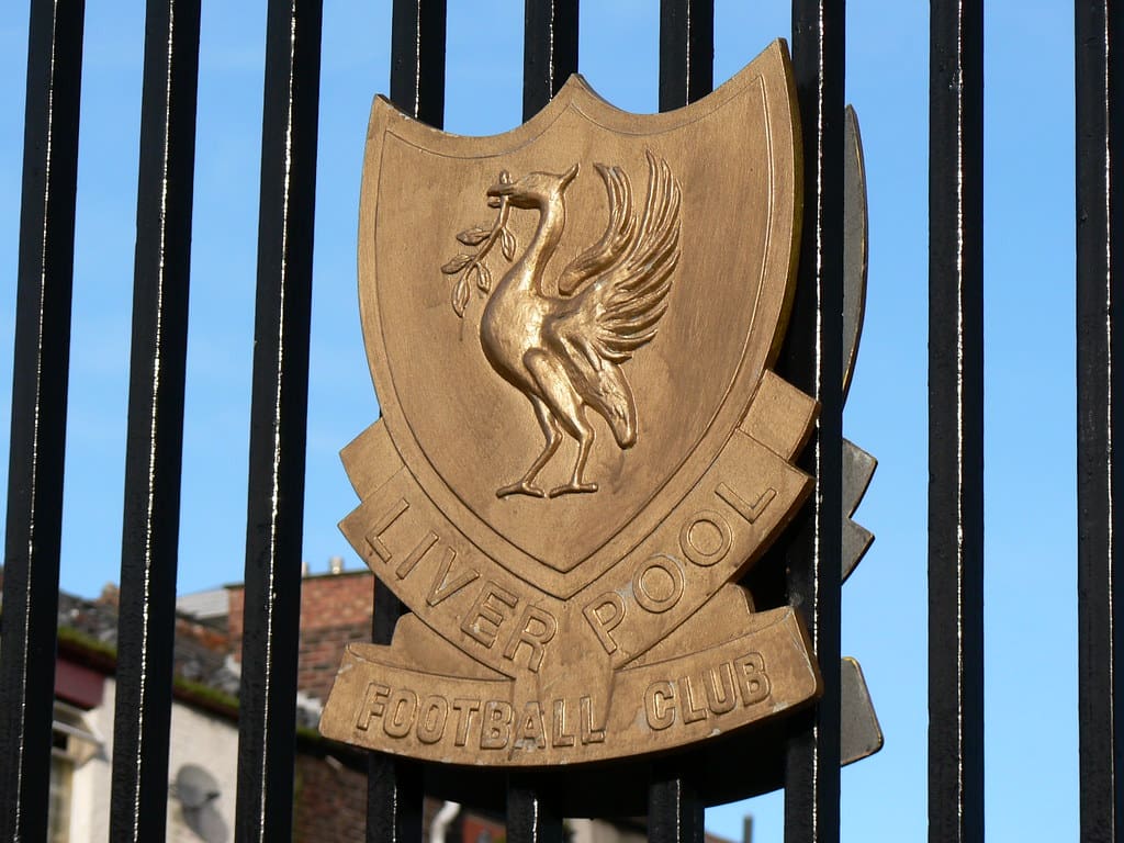 Liverpool Football Club gate crest