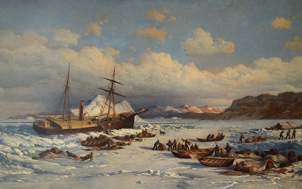 Voyage of the Polaris (1875), by William Bradford