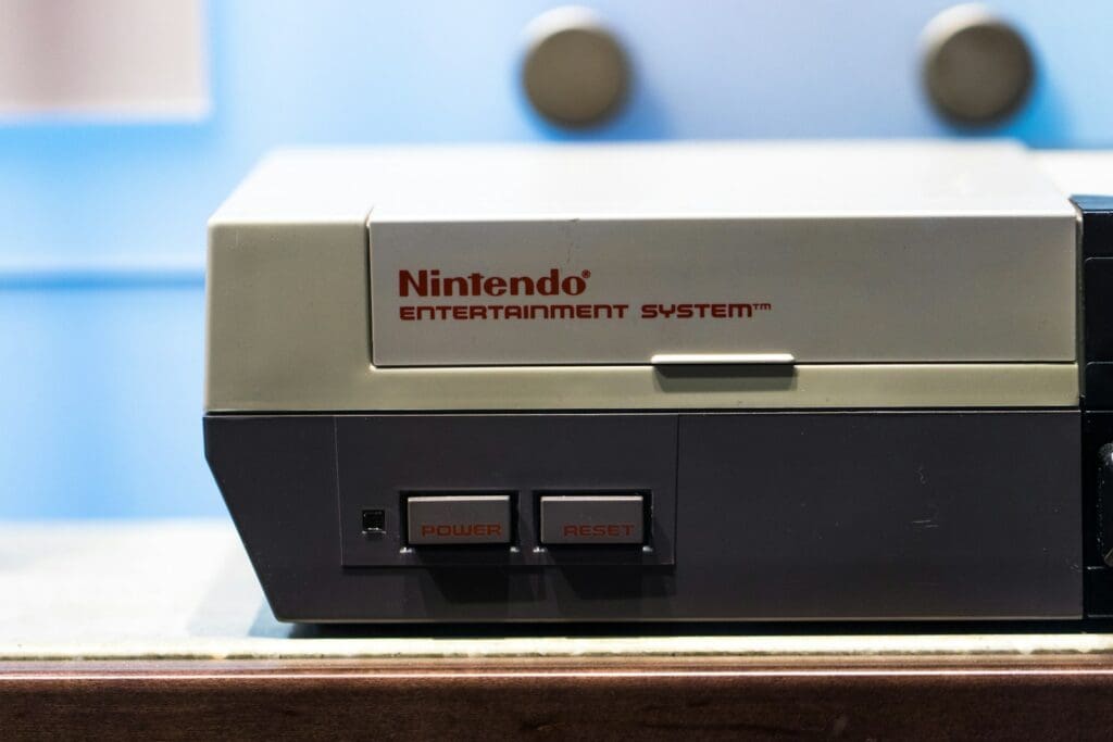 Classic NES console