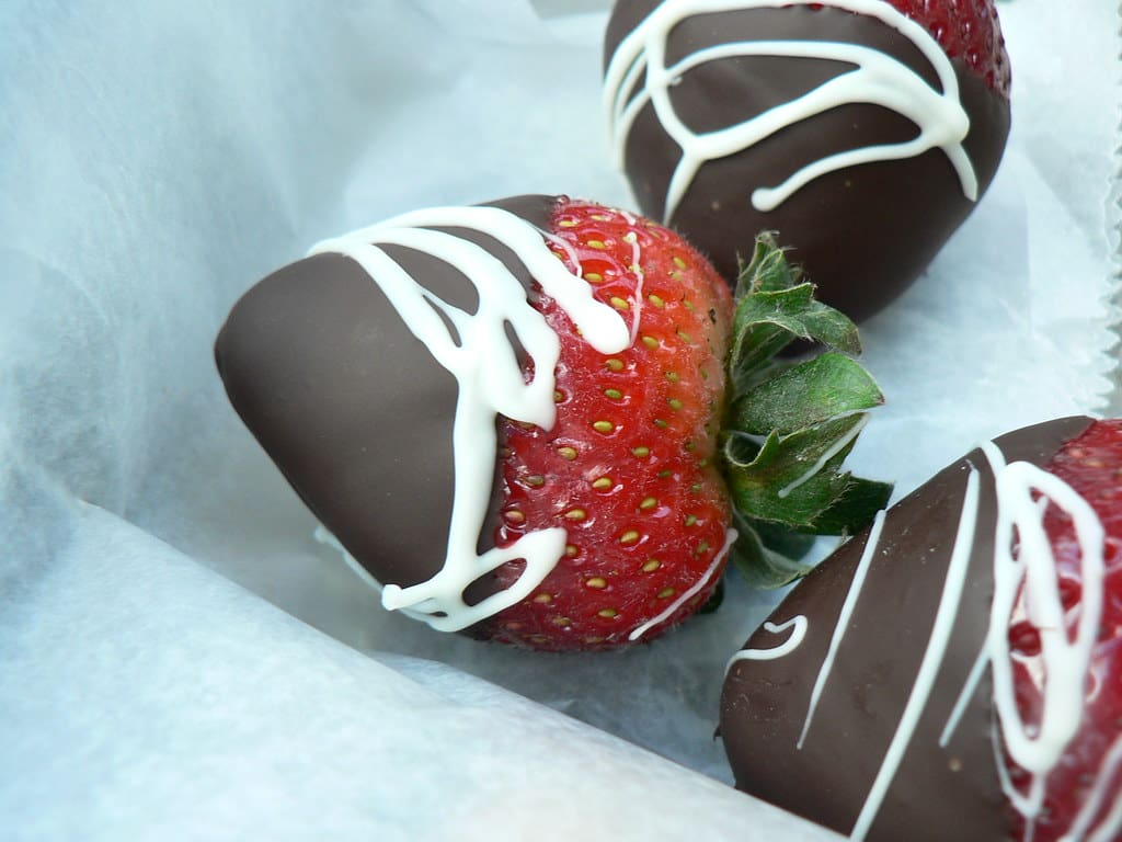 chocolate covered strawberry