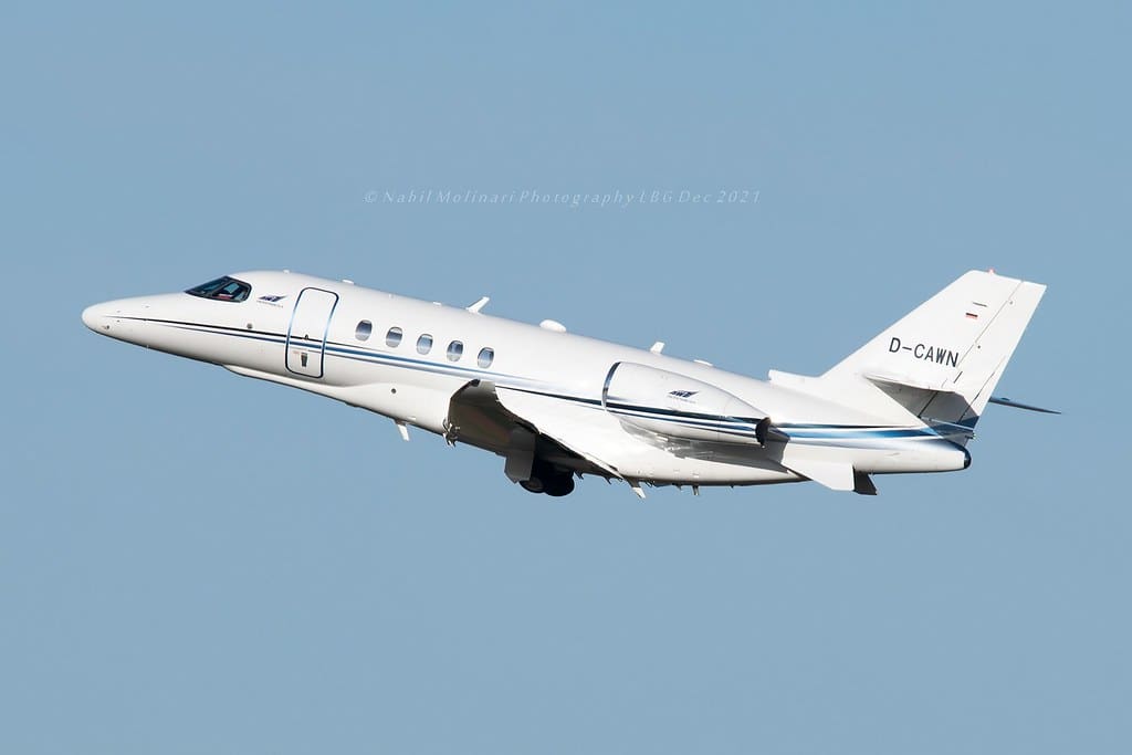Aerowest D-CAWN Cessna Citation Latitude cn/680A-0197 @ LFPB / LBG 08-12-2021