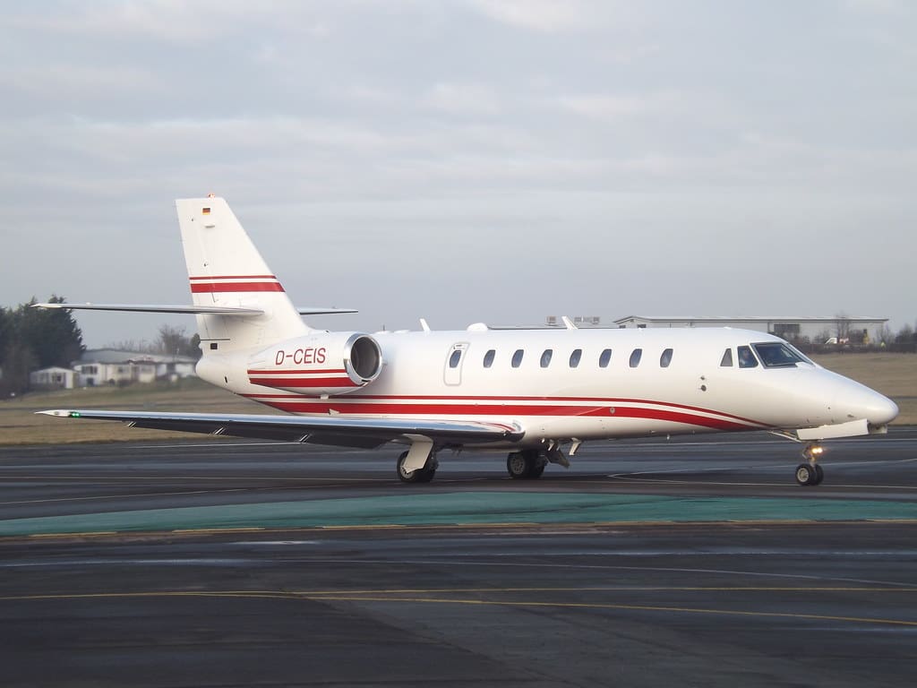D-CEIS Cessna Citation Sovereign 680 E-Aviation