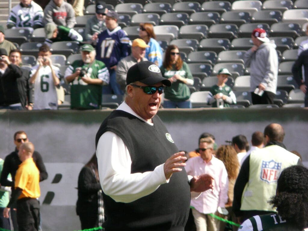 New York Jets Head Coach Rex Ryan