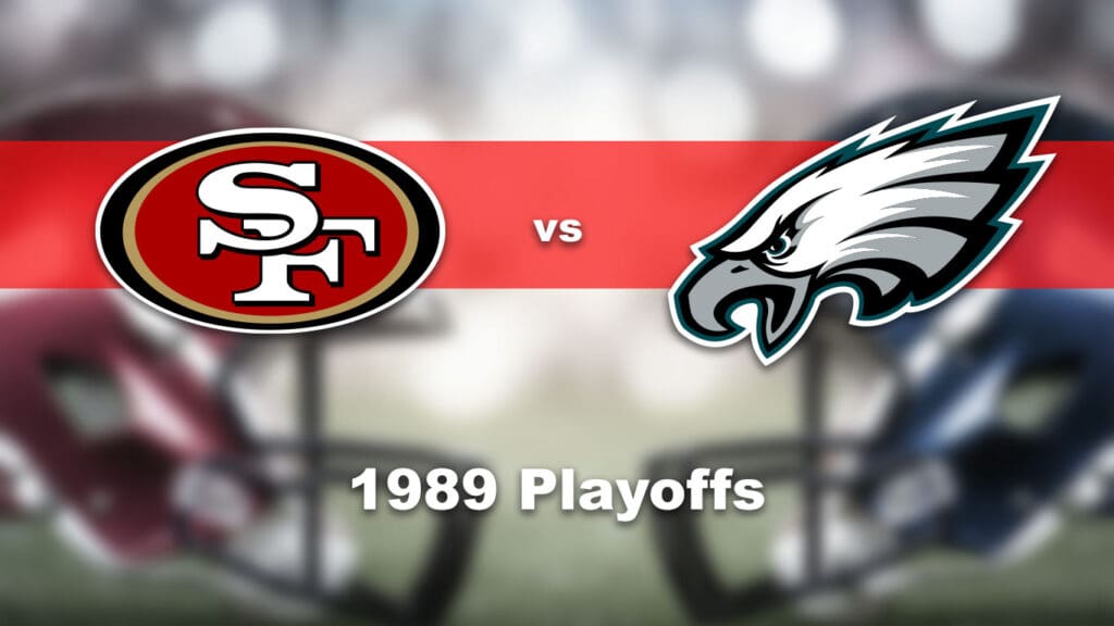 49ers vs Eagles, 1989 Playoffs