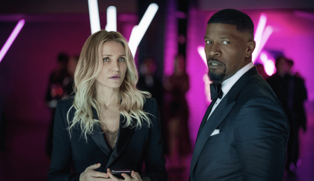 Cameron Diaz and Jamie Foxx in "Back in Action"