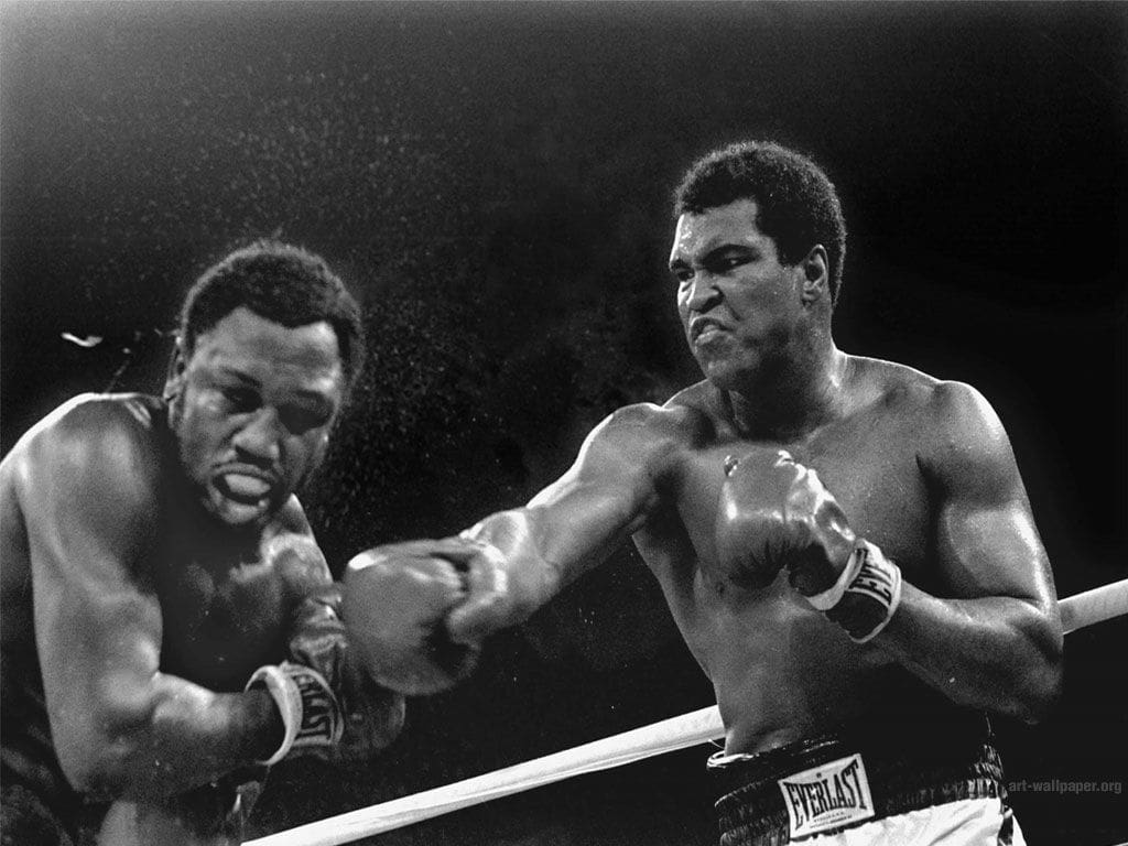 Muhammad Ali' Joe Frazier [1024×768] This was the biggest fight of it's time! - gootmark