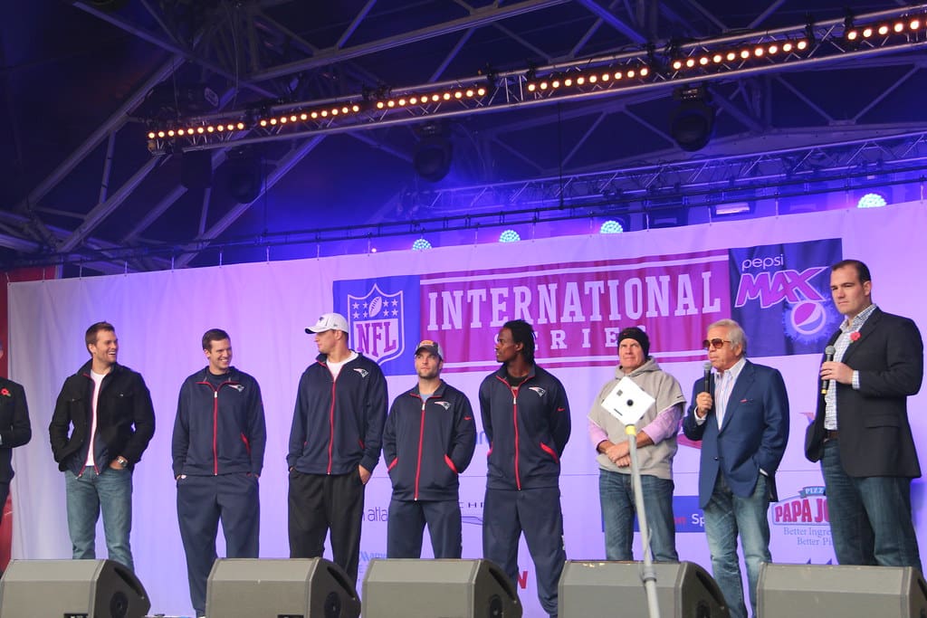 Tom Brady and Rob Gronkowski