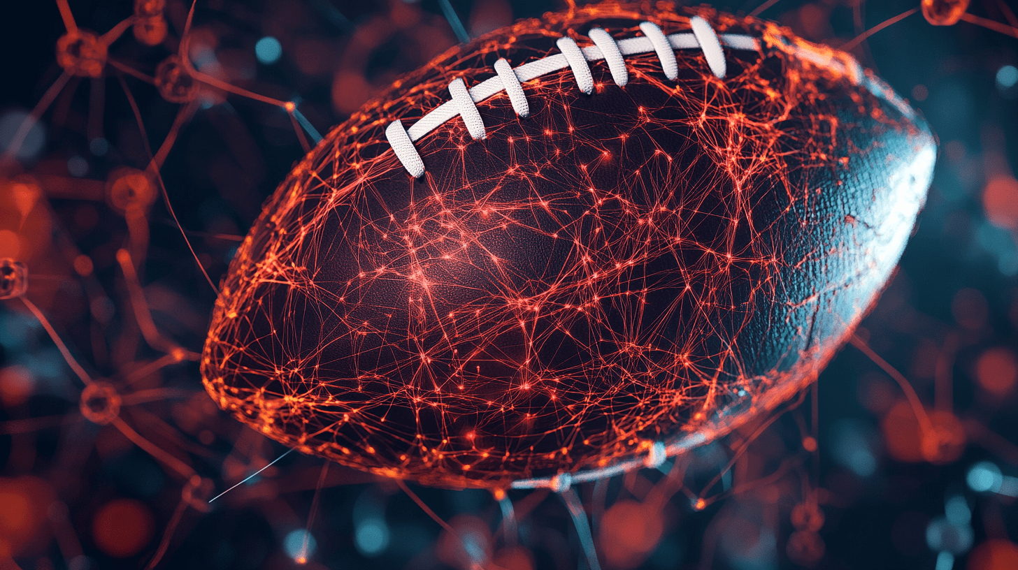 A football with neurons