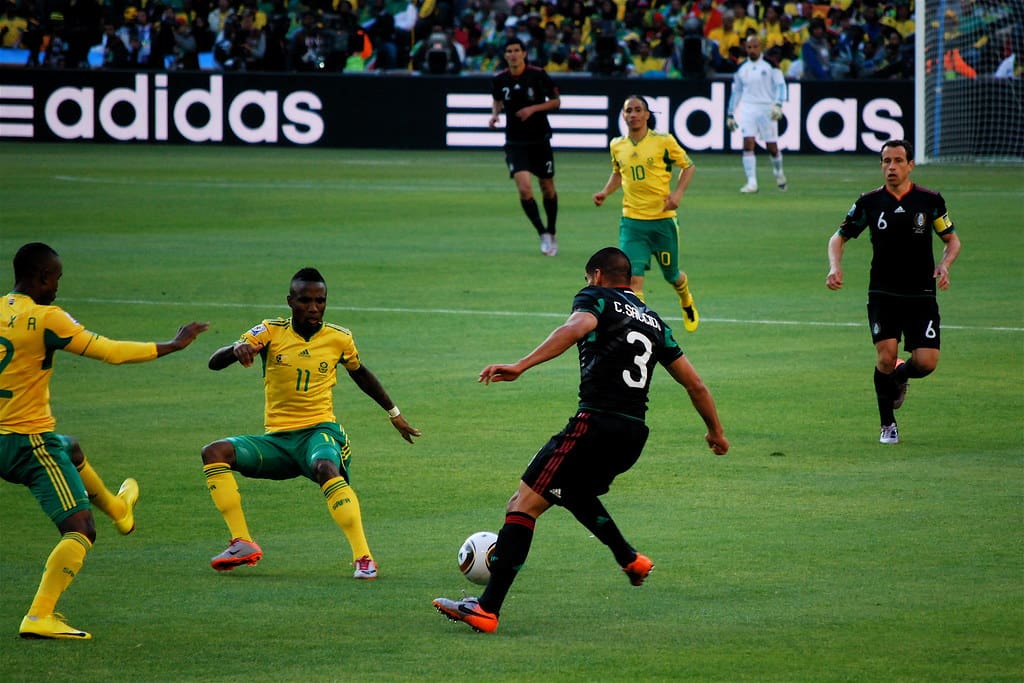 Mexico - South Africa Match at Soccer City