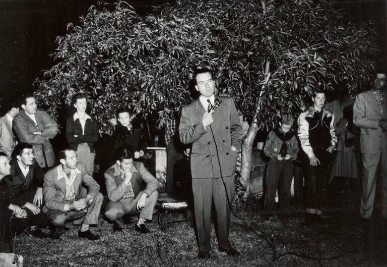 Congressman Richard Nixon, Yorba Linda, circa April 1950 (5494854338)