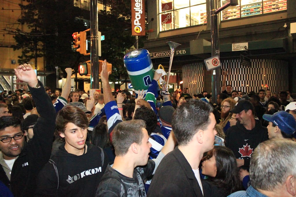 9:27pm That air horn was loud!