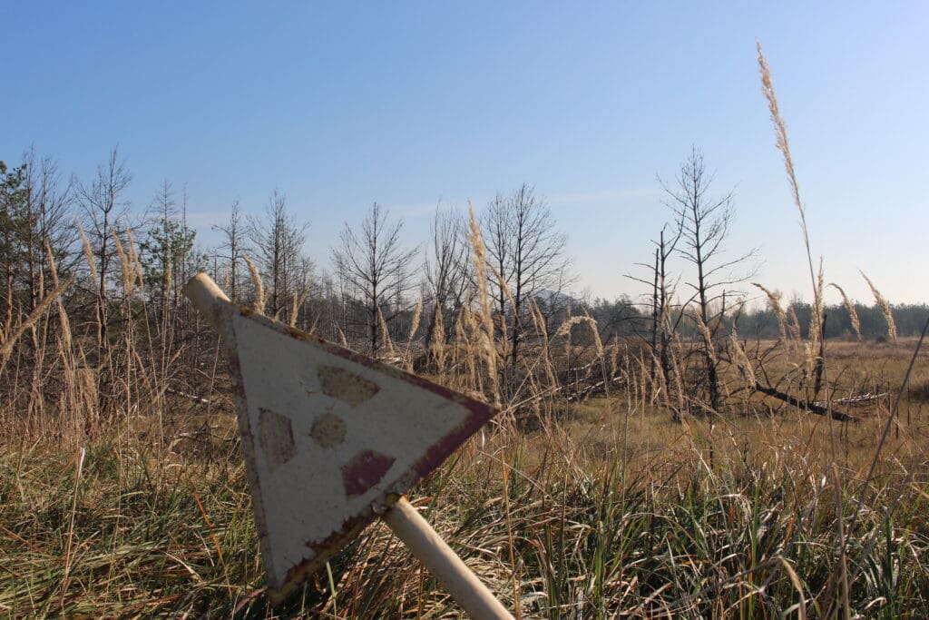irradiated exclusion zone