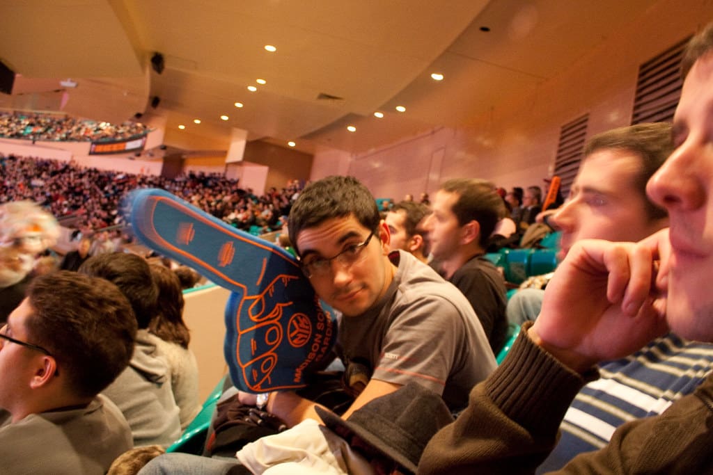 Teo, NBA fan for a day