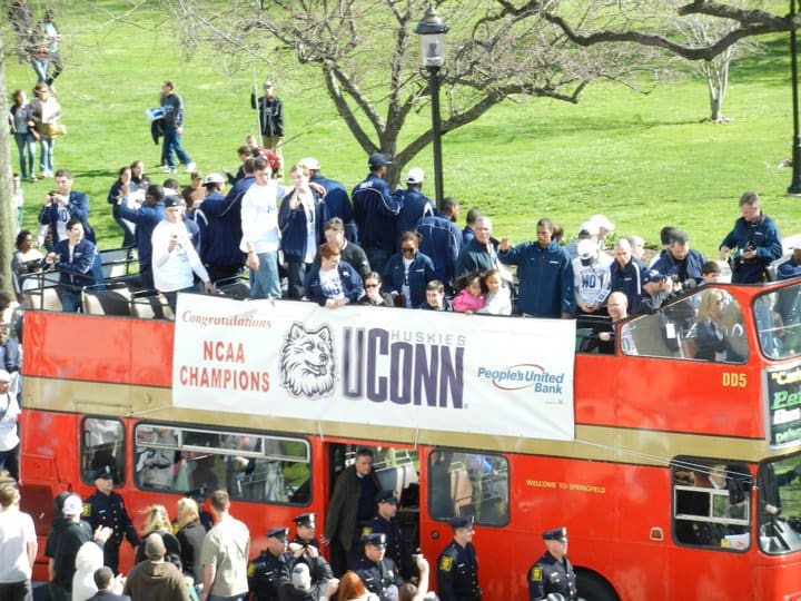 UConn Men's Basketball 2011 Championship Parade (5631276178)