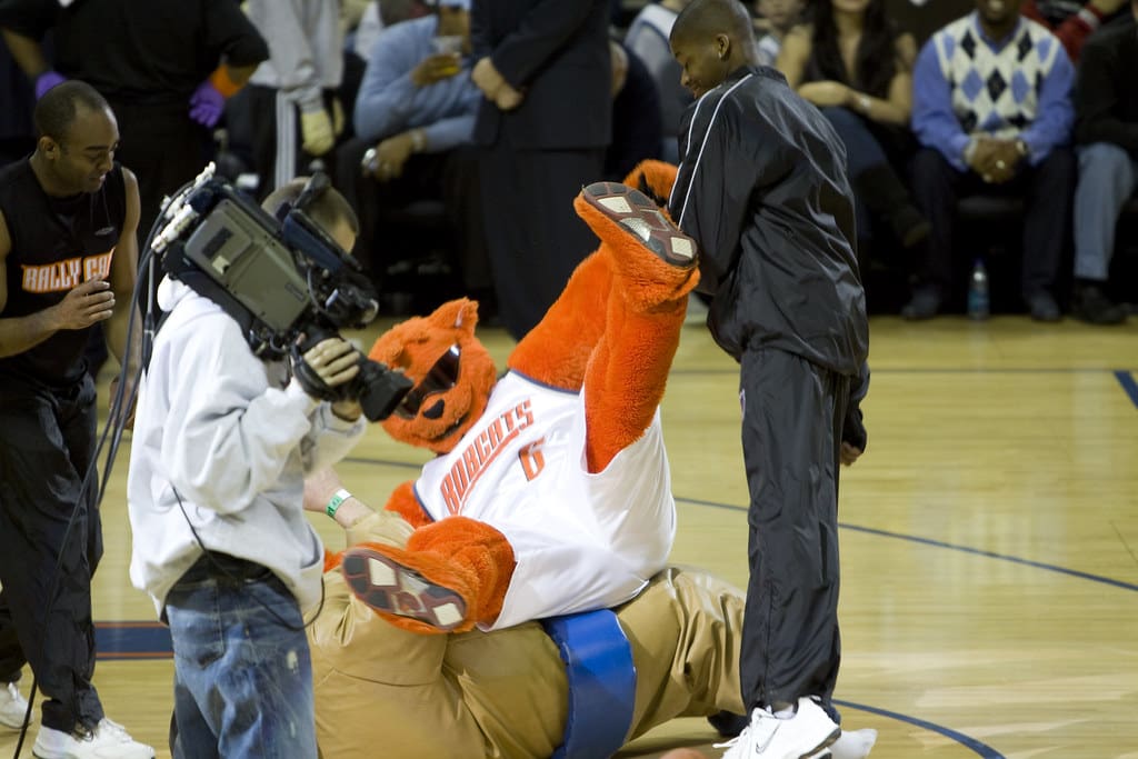 Rufus Attacks A Sumo Wrestler