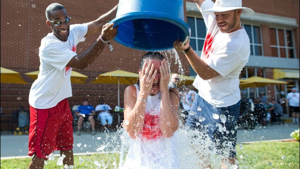 ALS ice bucket challenge