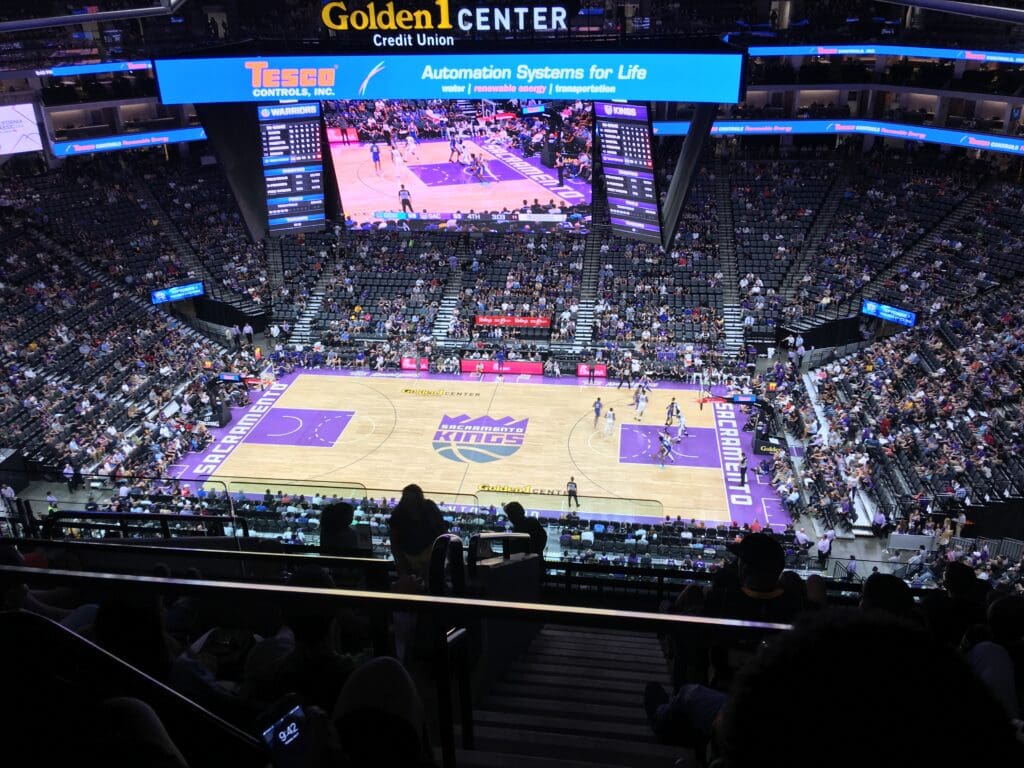 Golden 1 Center Sacramento Kings