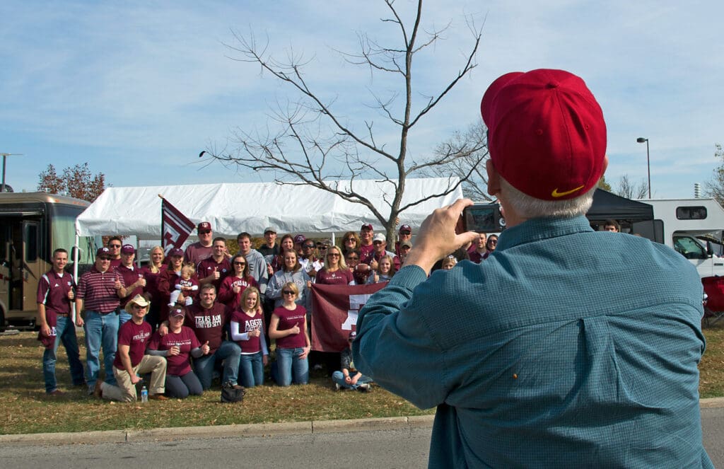 Texas A&M fans