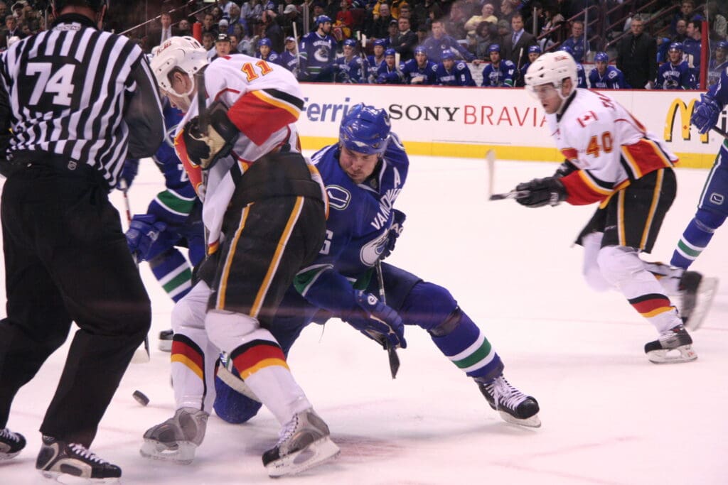 Vancouver Canucks vs Calgary Flames