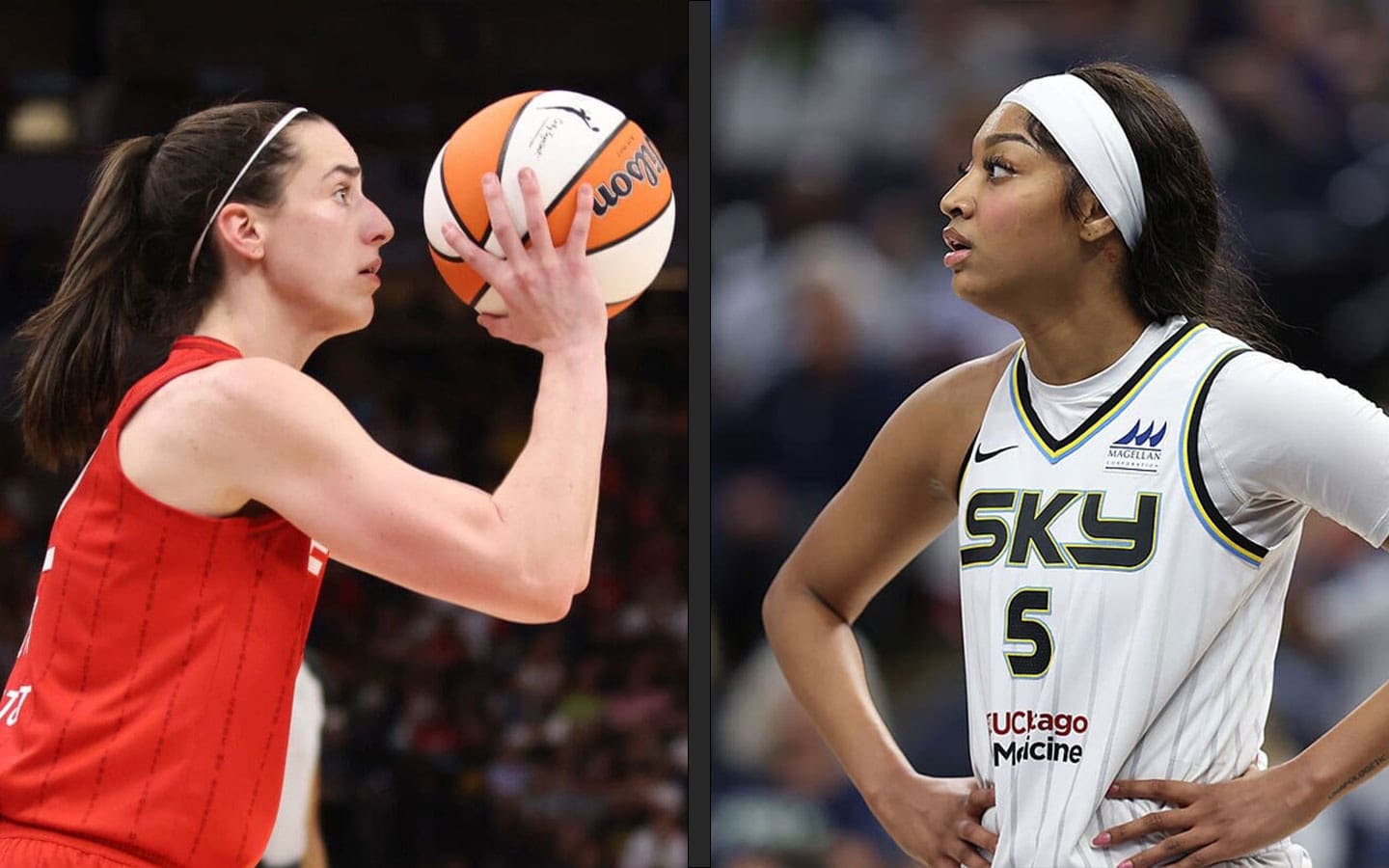 Caitlin Clark v Angel Reese