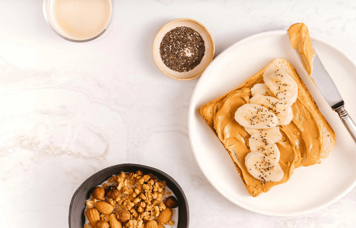 Almond Butter Toast with Banana