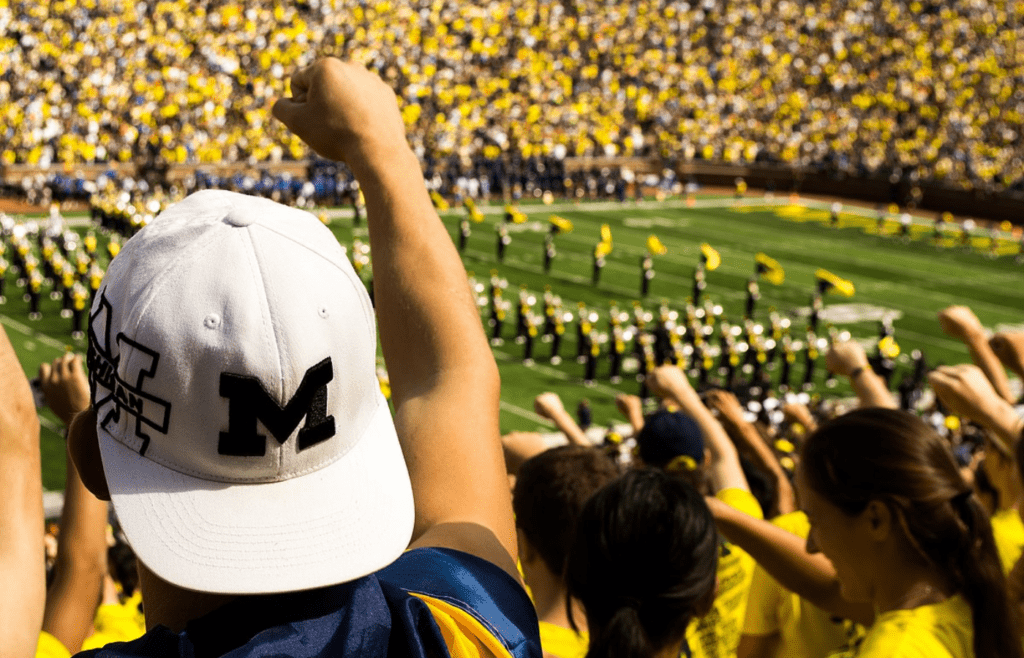 Michigan Wolverines fans
