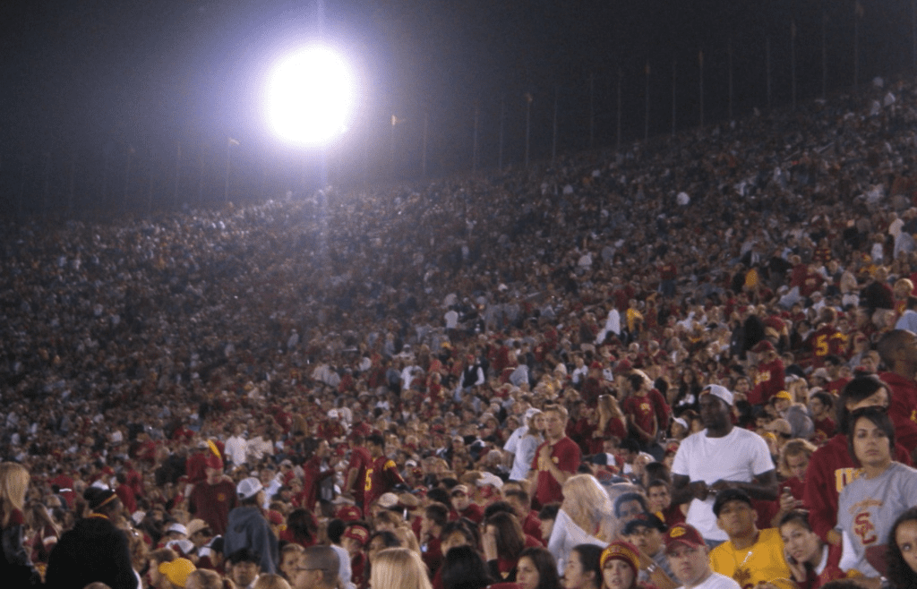 USC Trojans fans