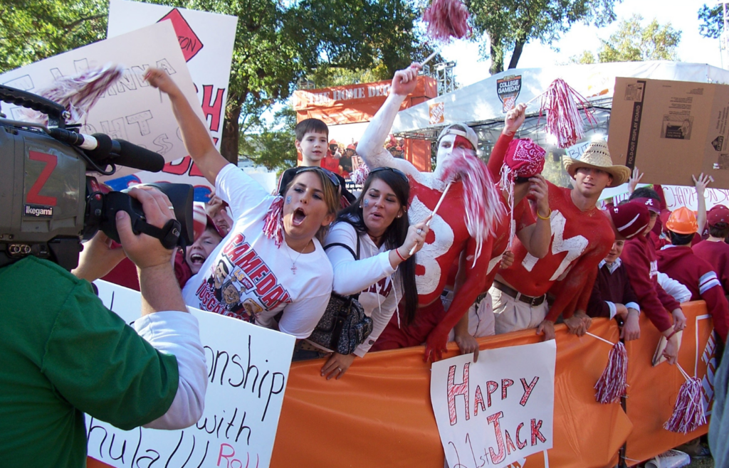 Alabama Crimson Tide fans
