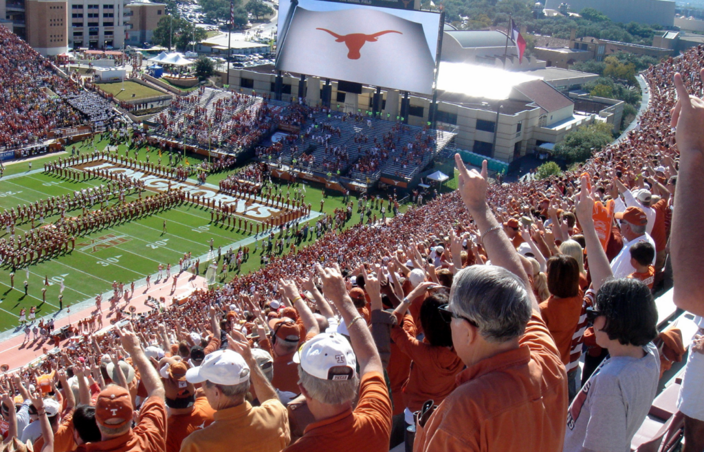 Texas Longhorns fans