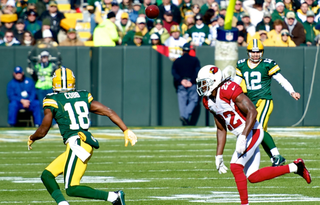Aaron Rodgers and Randall Cobb