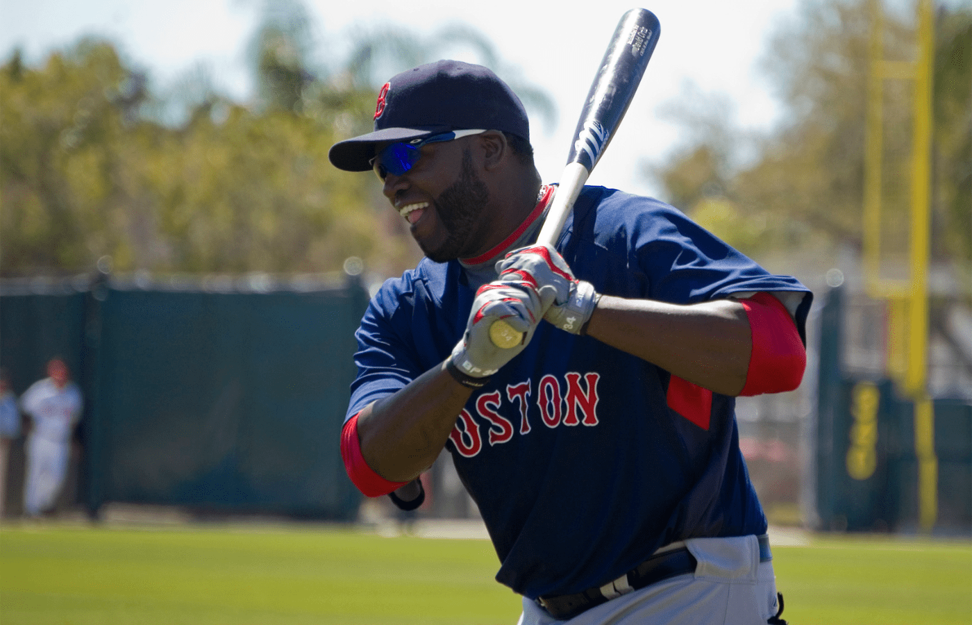 David Ortiz boston jersey, ready to bat
