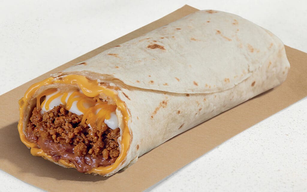 Beefy 5-layer burrito taco bell