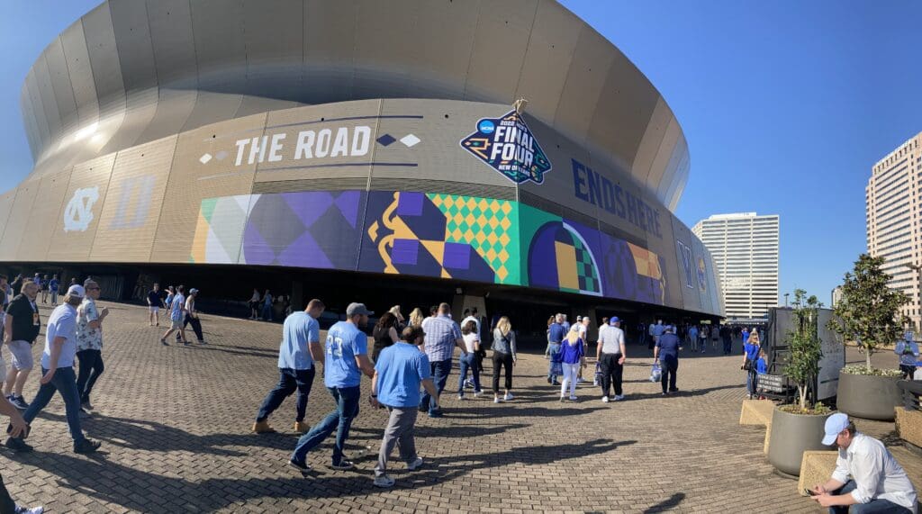 2022 NCAA Final Four Superdome Decals 01