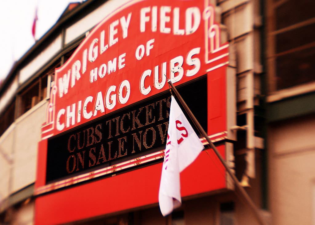 Wrigley Field Home of Chicago Cubs