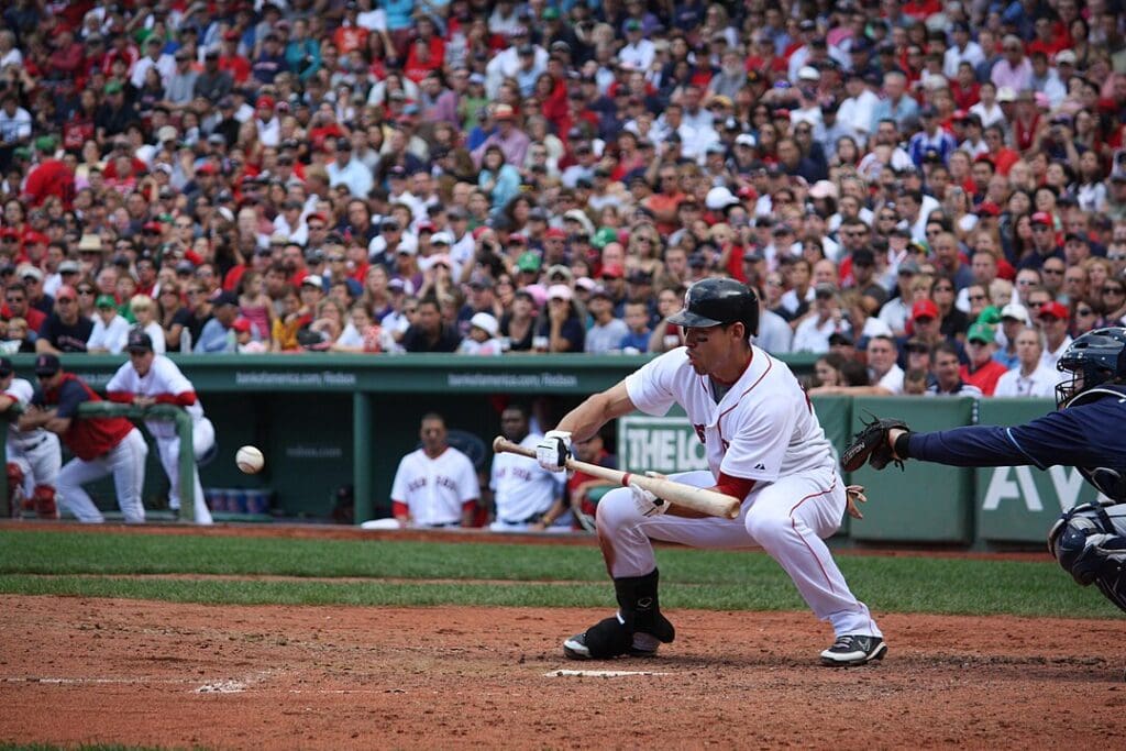 Bunt, MLB
