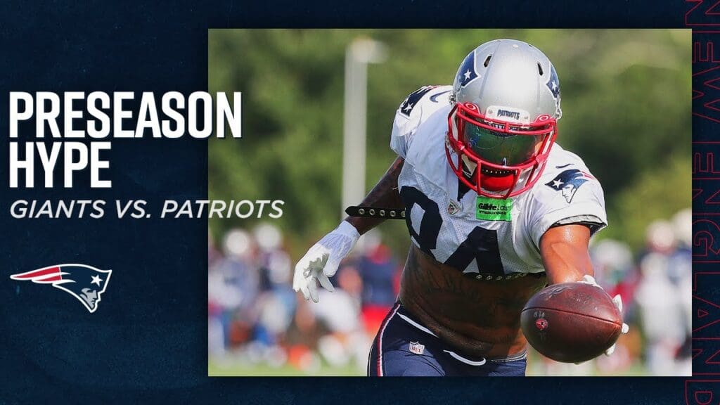Giants vs. Patriots Preseason Hype Video
