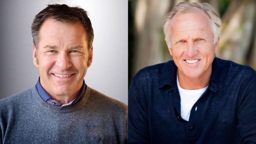 Nick Faldo, Greg Norman