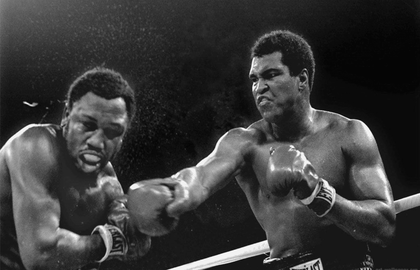 Joe Frazier and Muhammad Ali