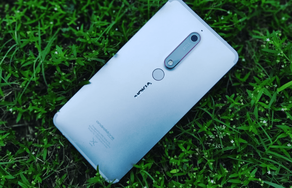Nokia silver Android Phone