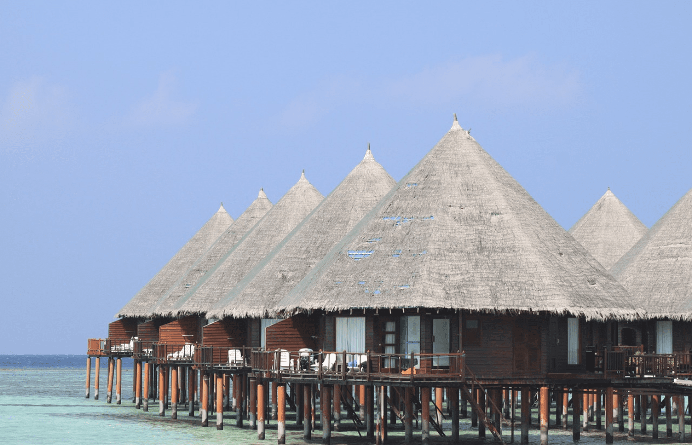 The Maldives Overwater Bungalows