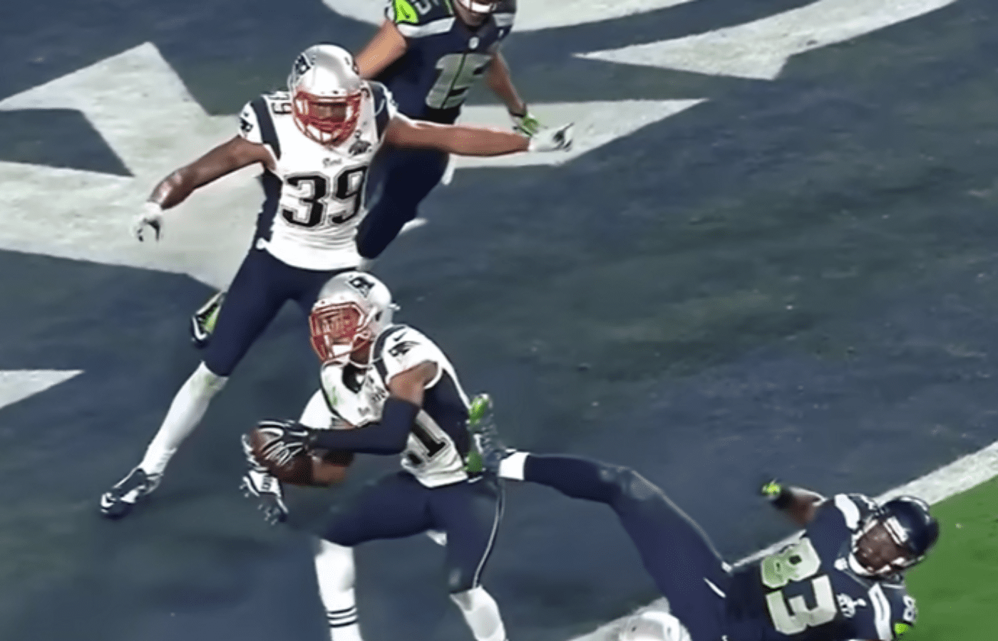 Malcolm Butler’s Goal-Line Interception (Seahawks vs. Patriots)