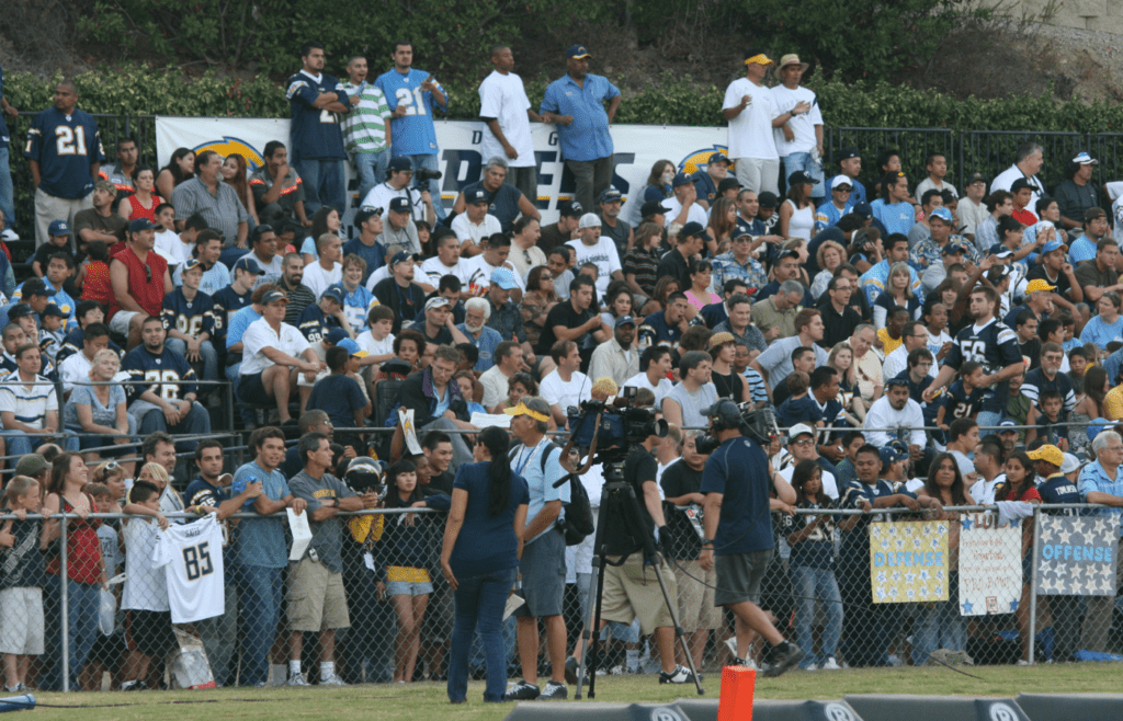 Los Angeles Chargers fans