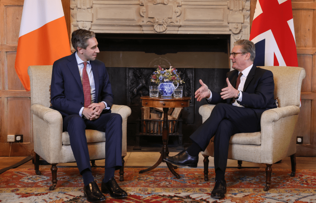 british and irish leaders seated