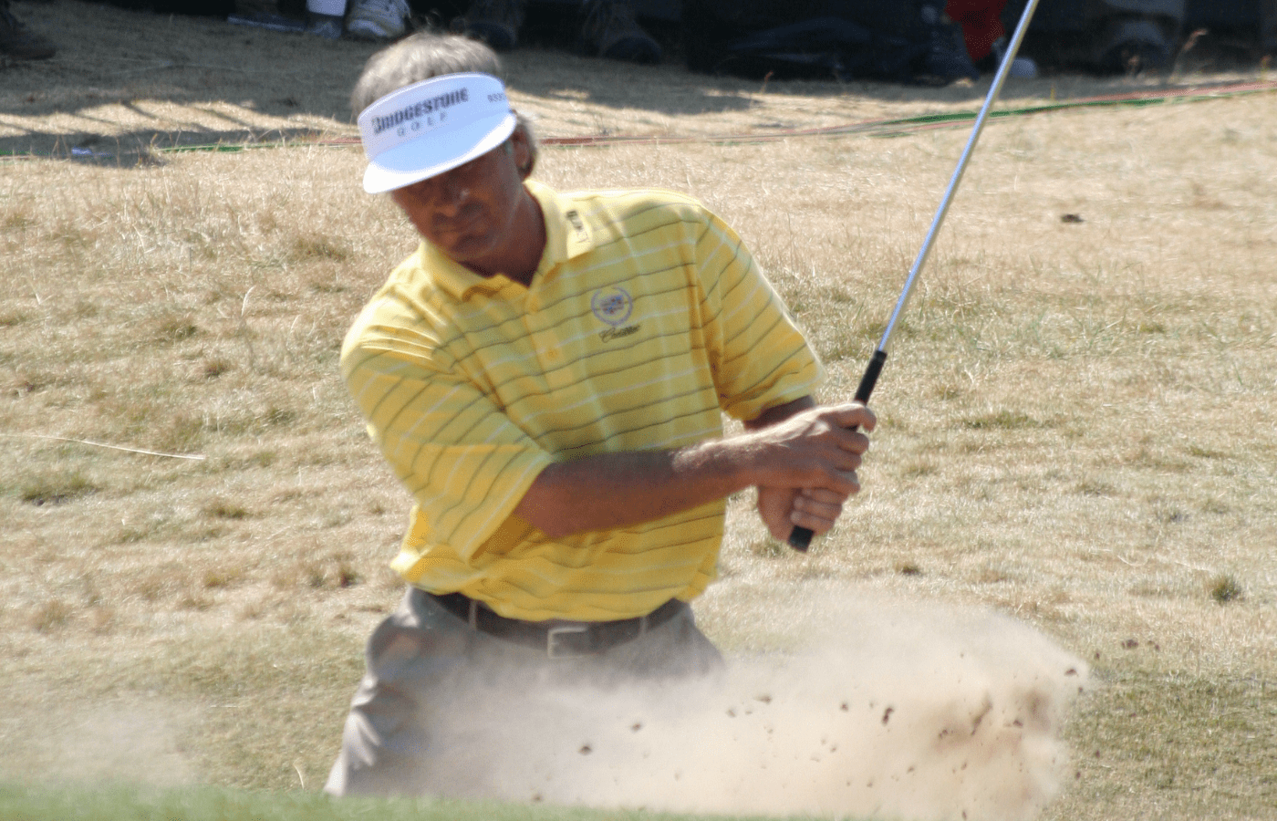 Fred Couples playing a golf