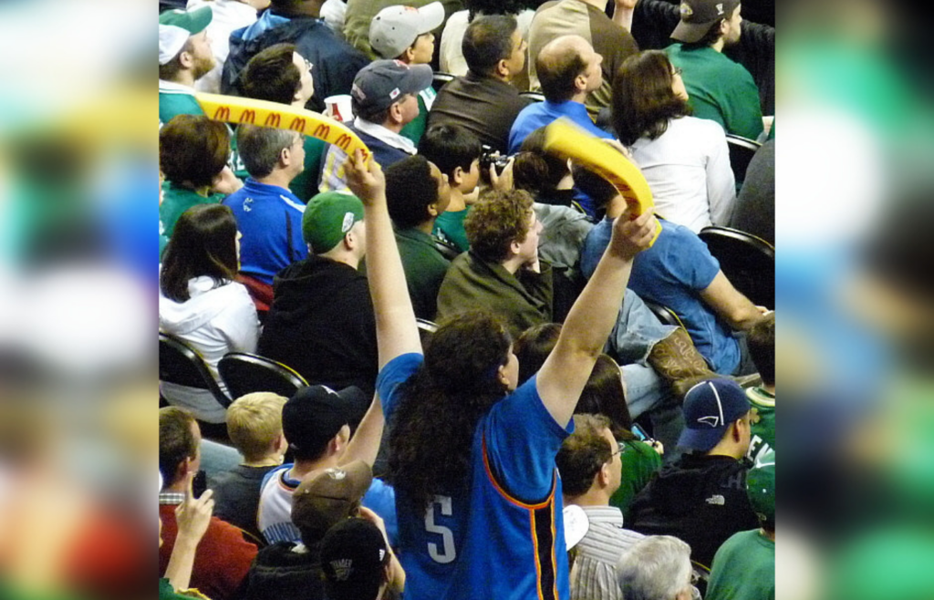 Oklahoma City Thunder fans