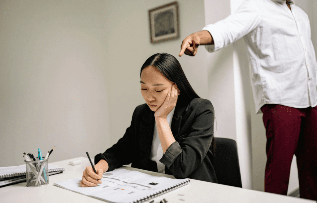 Coworker uses manipulation to control office dynamics