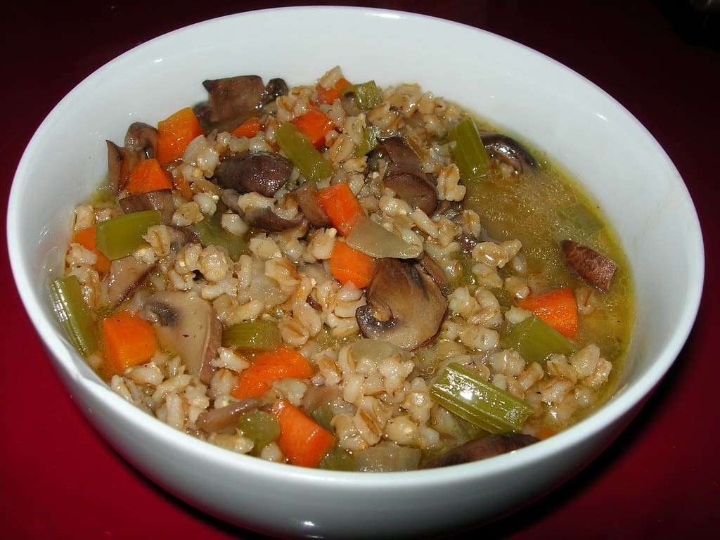 Mushroom Barley Soup